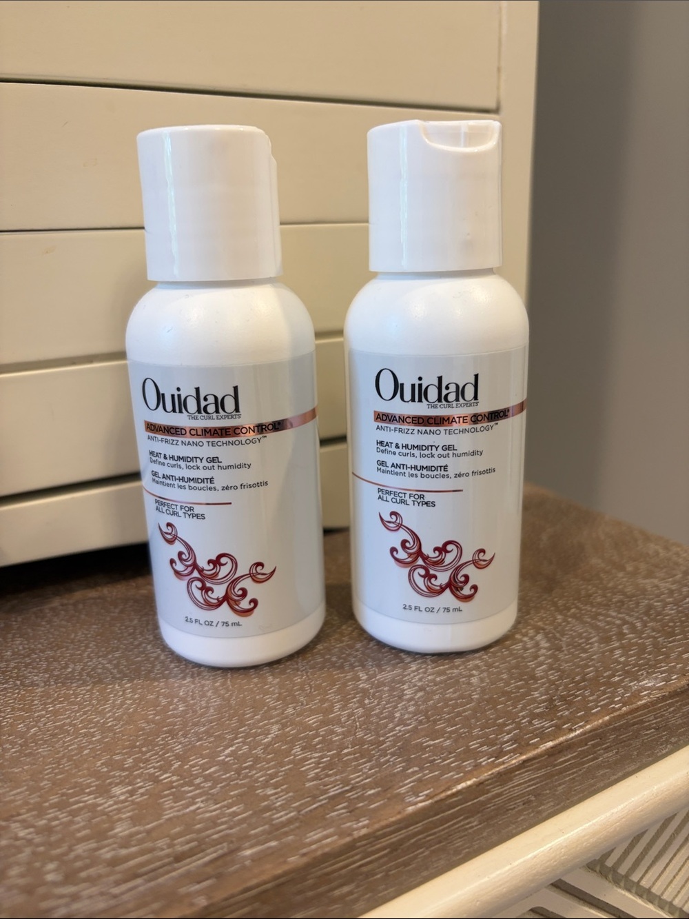 Ouidad Advanced Climate Control Heat & Humidity Gel - lot of two travel size